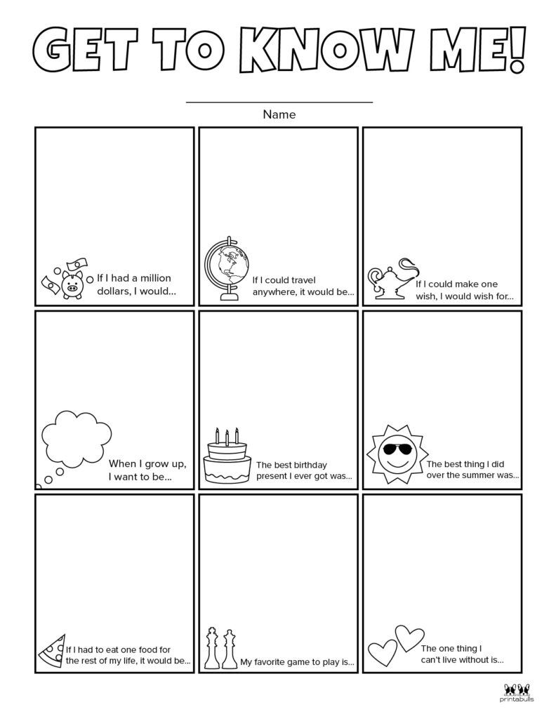 Printable All About Me Worksheet-Page 12