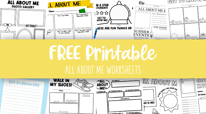 What's My Name? Worksheet: Free Printable PDF for Children