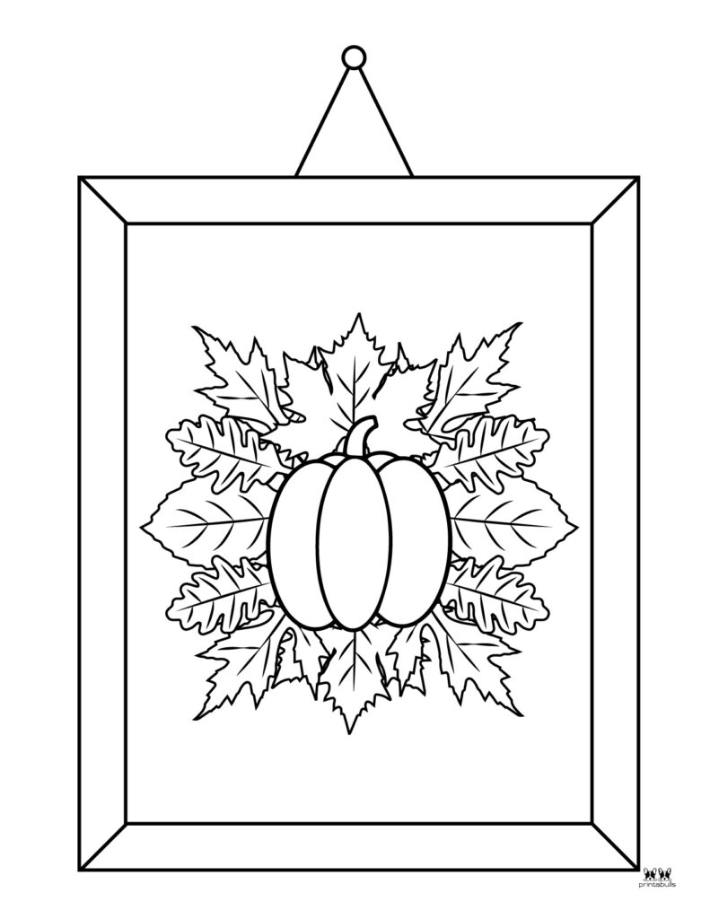 Printable Leaf Coloring Page-Page 3