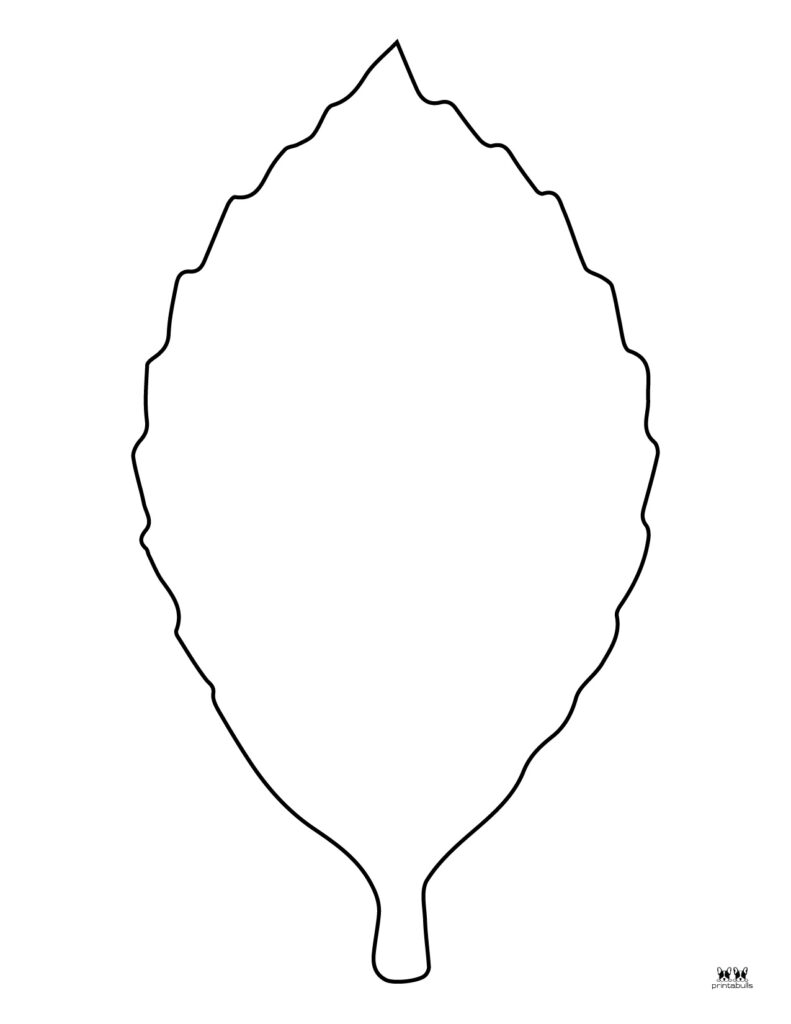 Printable Leaf Template-Page 13