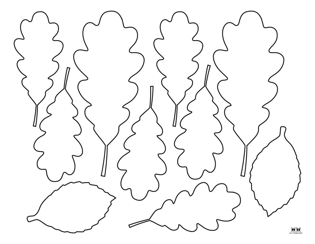 Printable Leaf Template-Page 24