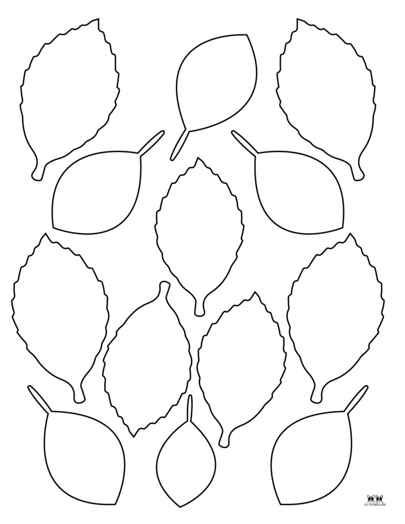 Printable Leaf Template-Page 27