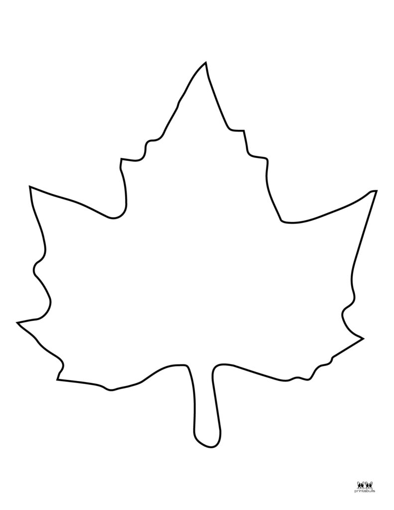 Printable Leaf Template-Page 3