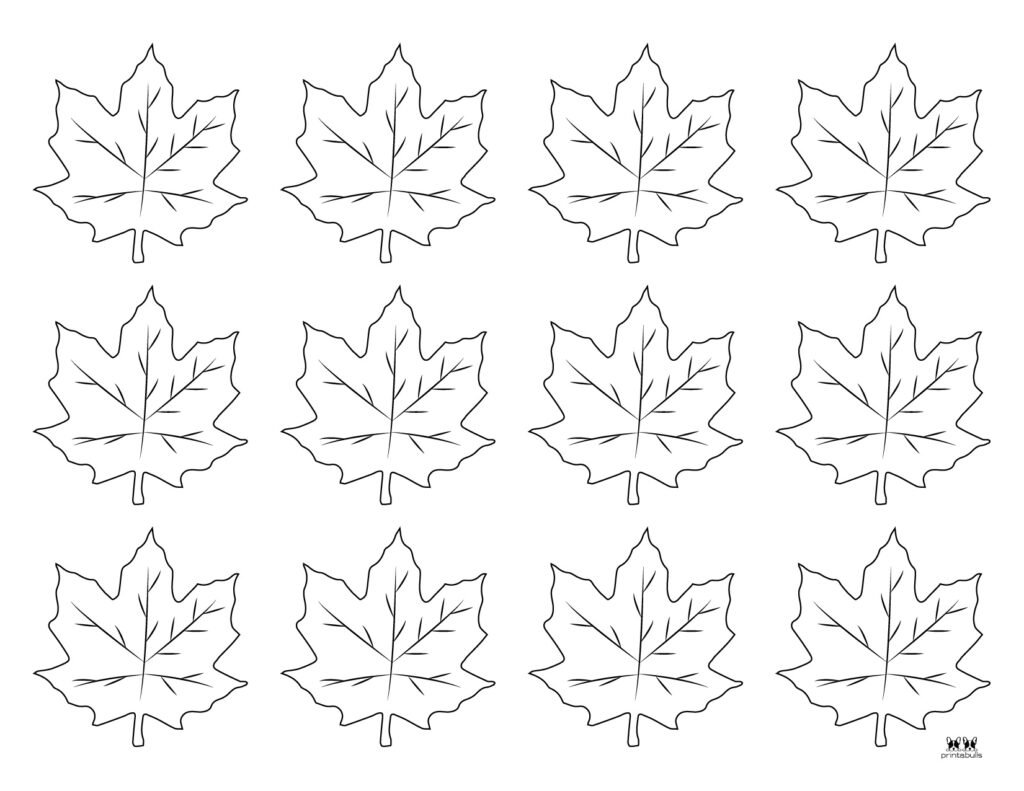 Printable Leaf Template-Page 41