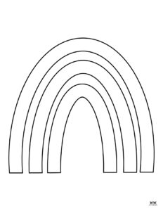 Rainbow Coloring Pages - 50 FREE Printable Pages | Printabulls