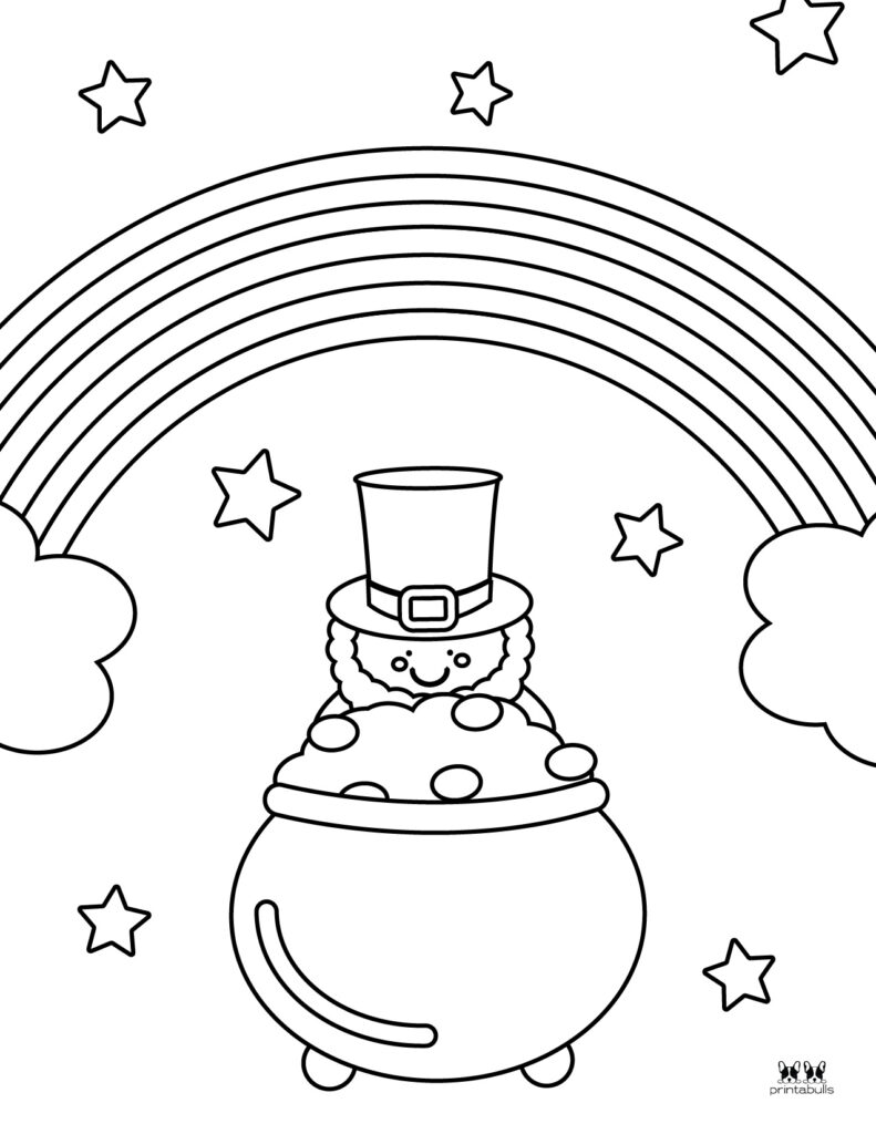 Rainbow Coloring Pages - 50 FREE Printable Pages | Printabulls