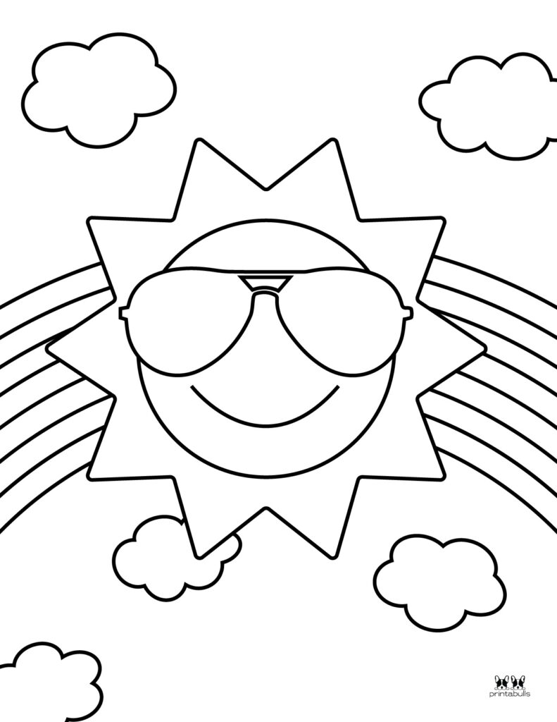 Rainbow Coloring Pages - 50 FREE Printable Pages | Printabulls