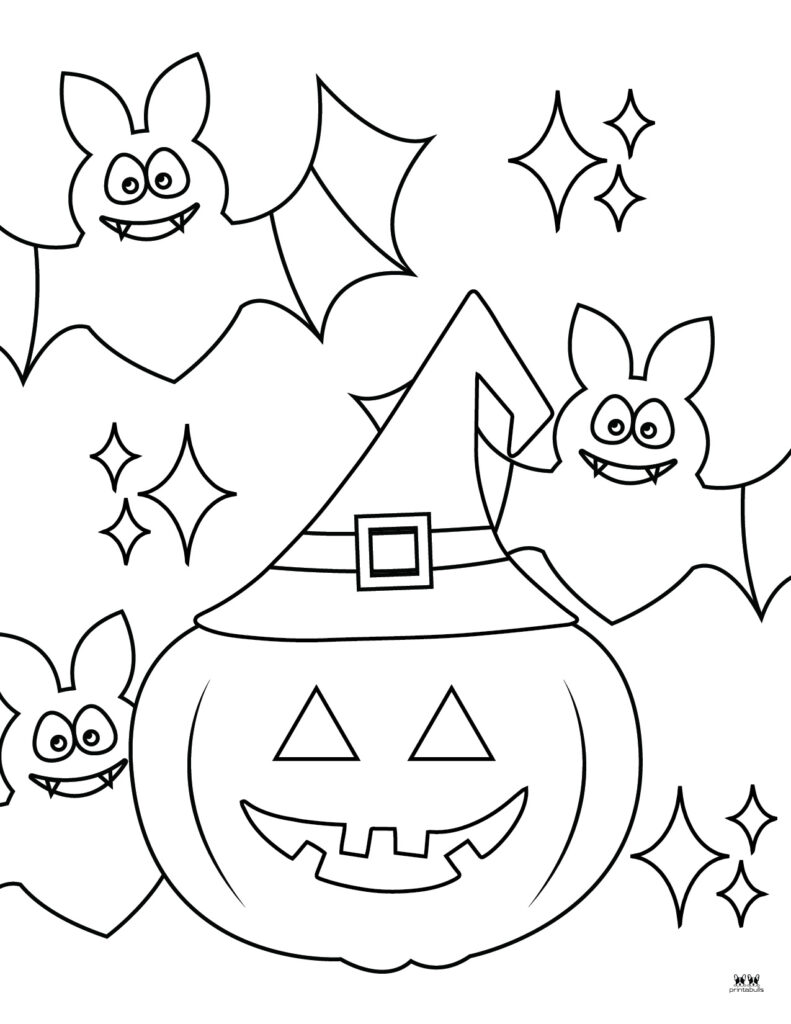 Printable Bat Coloring Page_Page 15