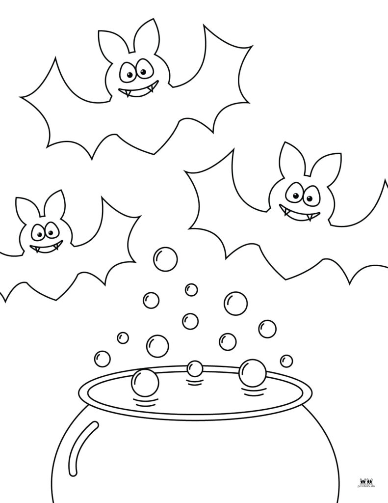 Printable Bat Coloring Page_Page 16