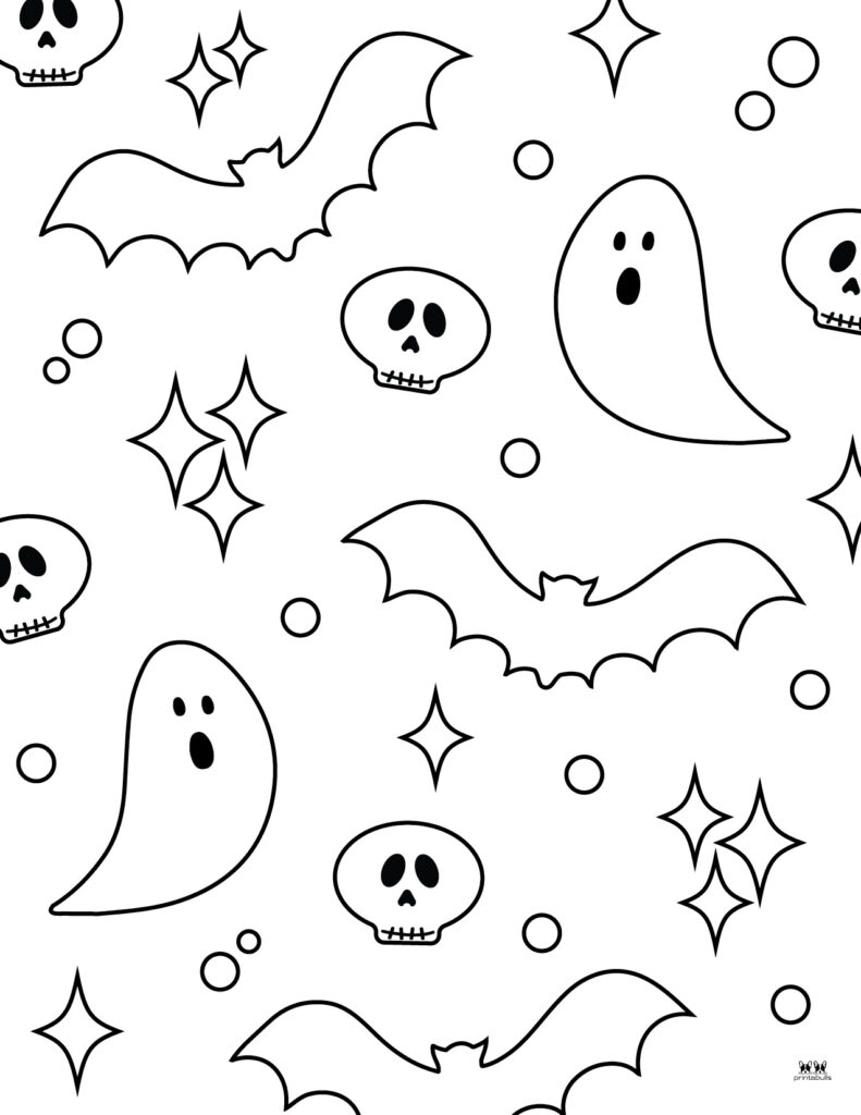 Printable Bat Coloring Page_Page 2