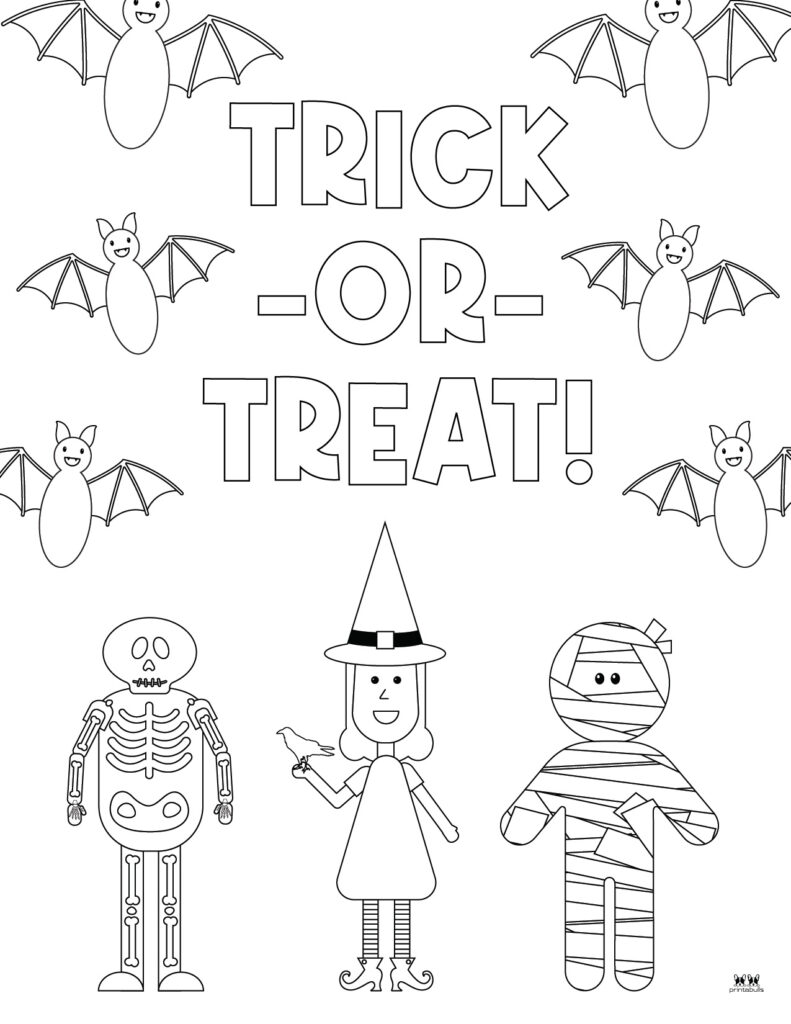 Printable Bat Coloring Page_Page 20