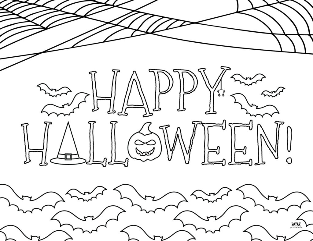 Printable Bat Coloring Page_Page 25