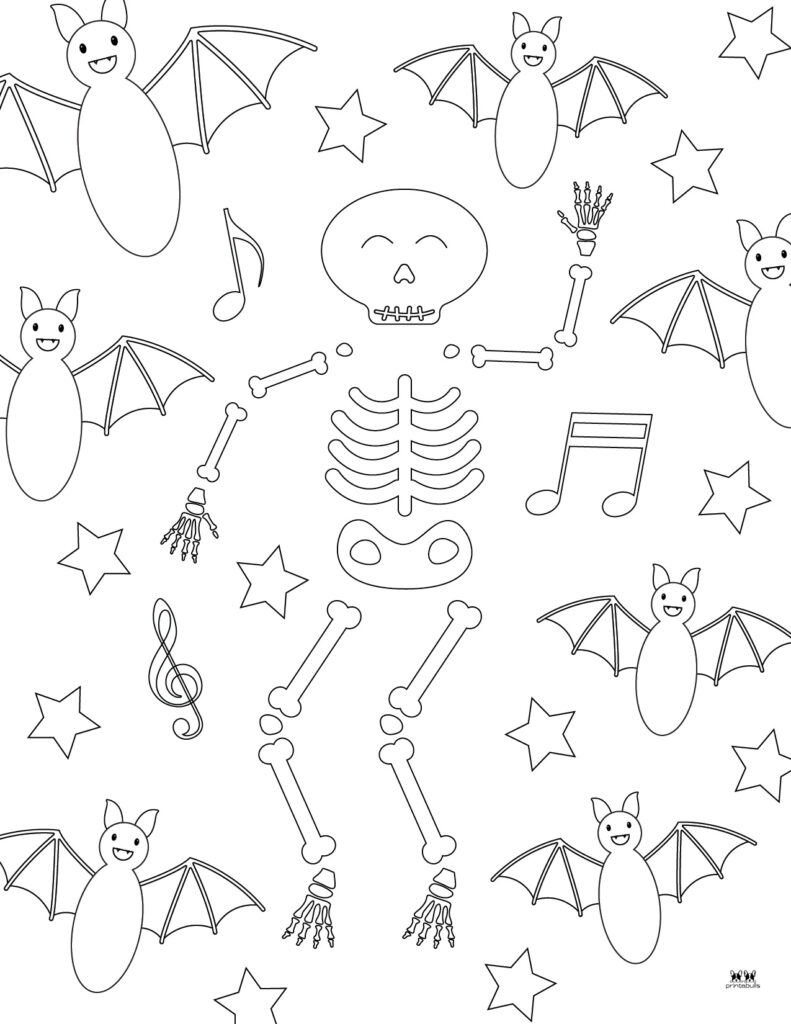 Printable Bat Coloring Page_Page 26