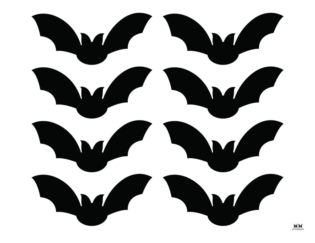 Printable Bat Template Printable Bat Template