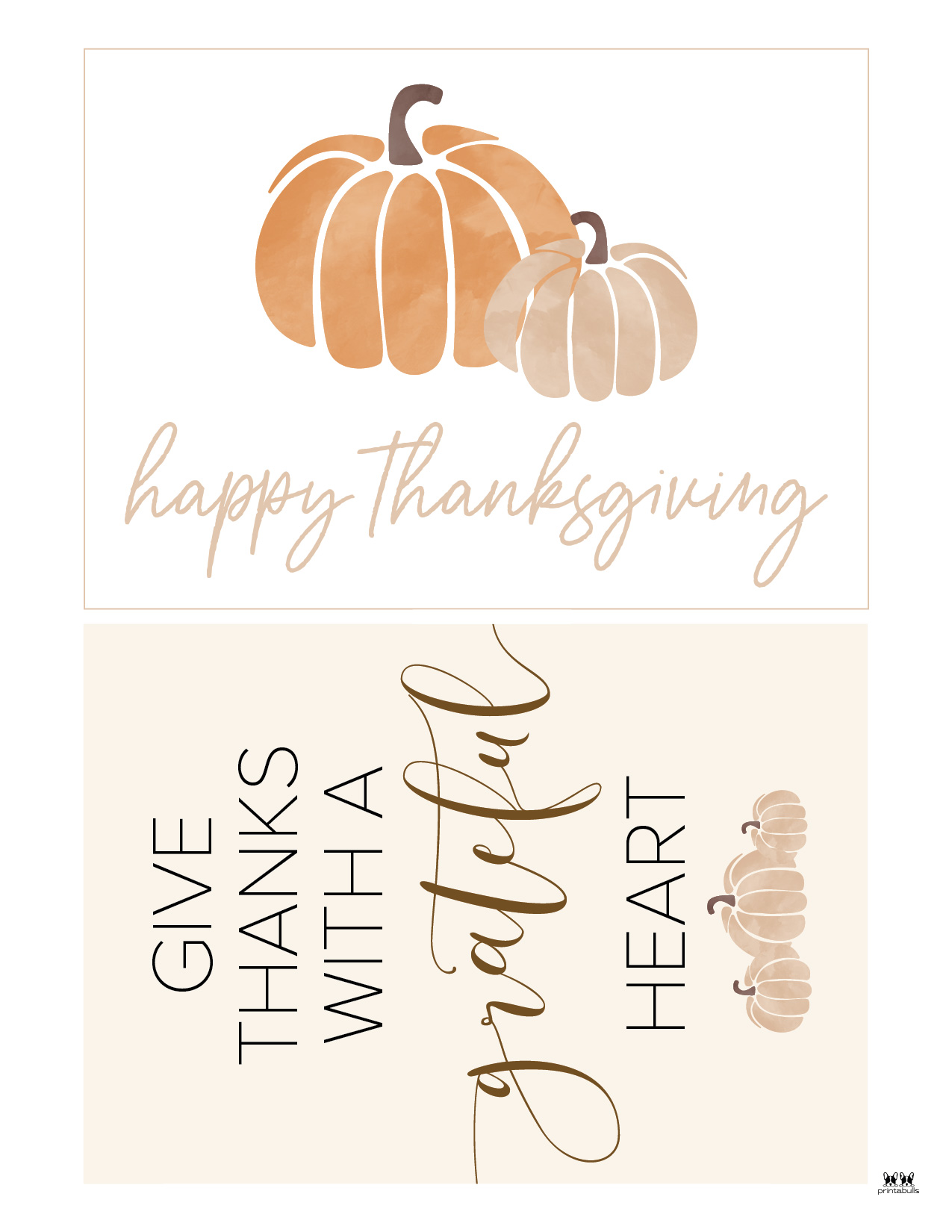 Free Printable Thanksgiving Cards To Color Pdf
