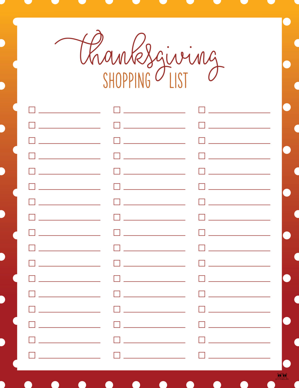 thanksgiving-shopping-lists-checklists-30-free-printables-printabulls