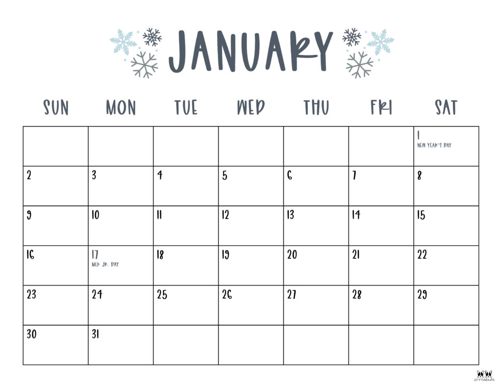 january 2022 calendars 15 free printables printabulls