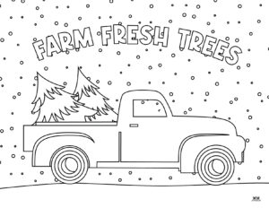 Christmas Tree Coloring Pages &amp; Templates - 22 FREE Printables ...