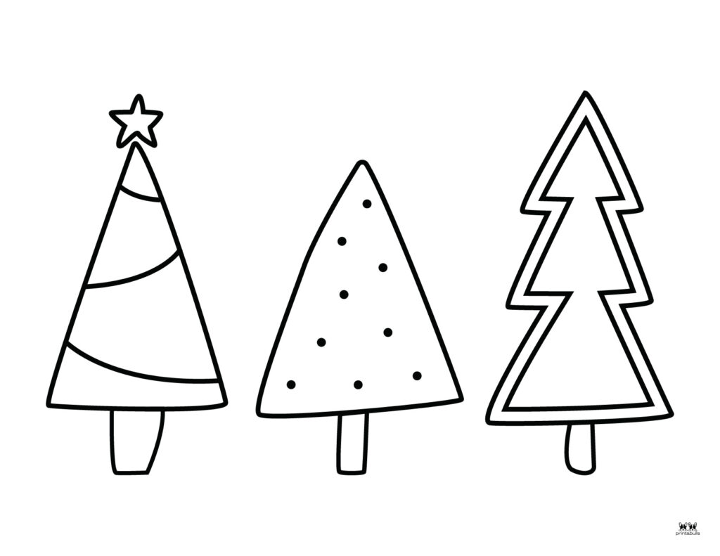 Printable Christmas Tree Coloring Page-Page 15