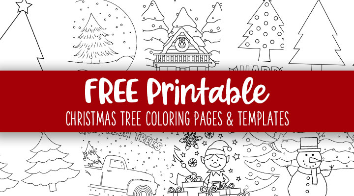 Printable-Christmas-Tree-Coloring-Pages-&-Templates-Feature-Image