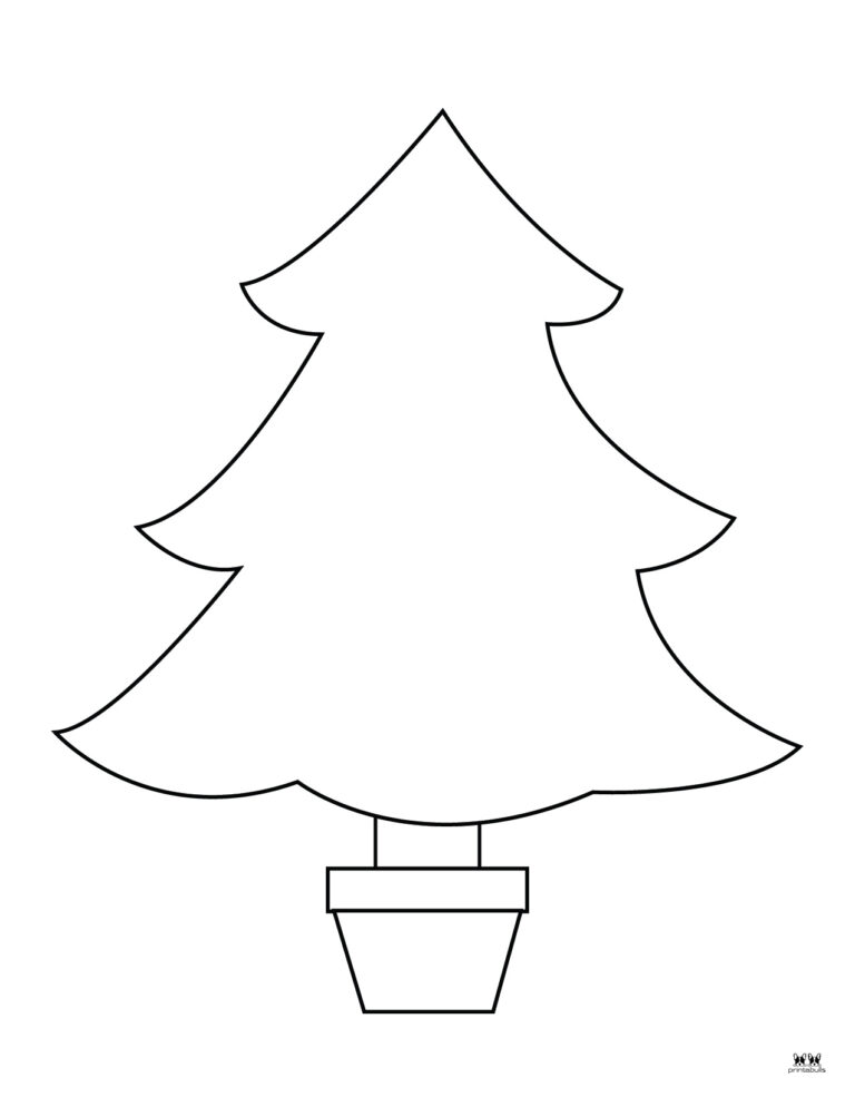 Christmas Tree Coloring Pages & Templates 22 FREE Printables Printabulls