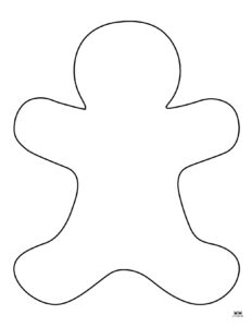 Gingerbread Man Coloring Pages - 20 FREE Printables | Printabulls