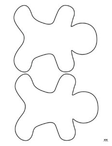 Gingerbread Man Coloring Pages - 20 FREE Printables | Printabulls