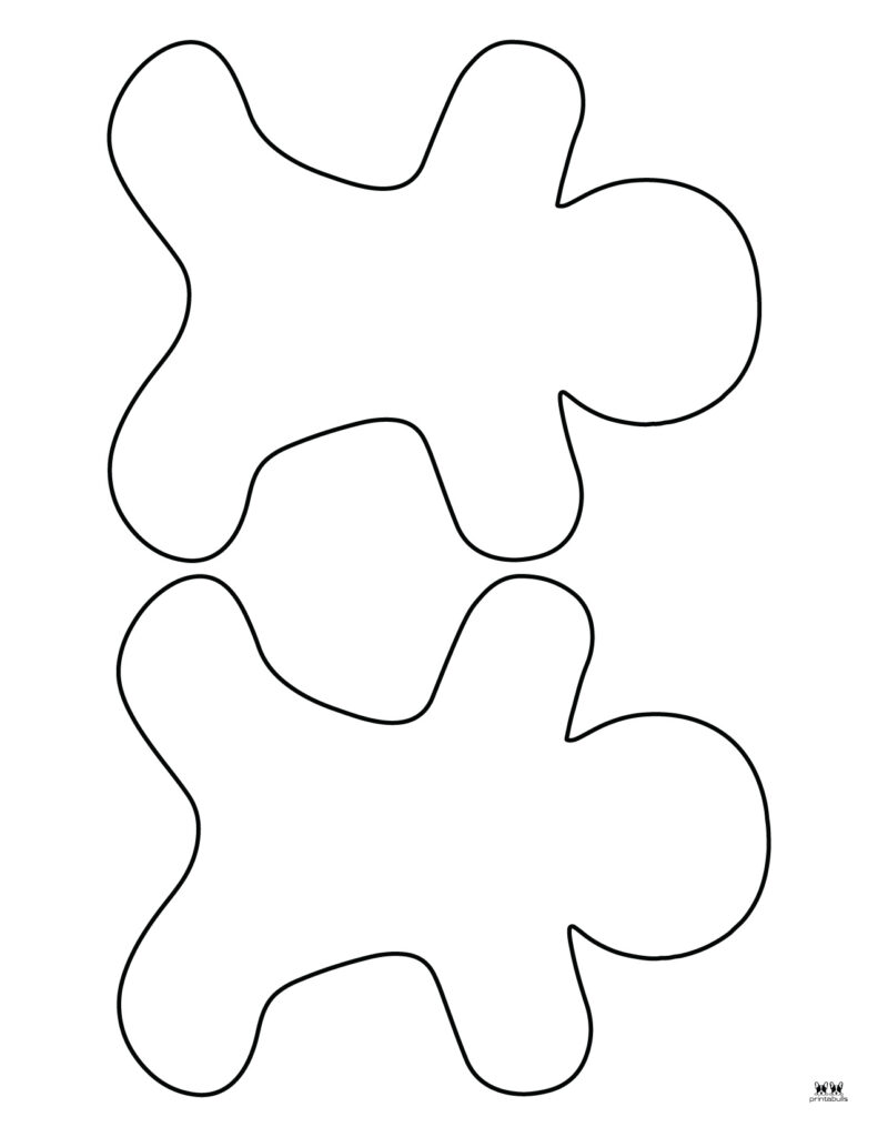 Printable Gingerbread Template-Page 2