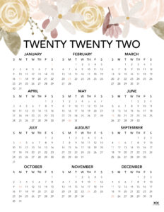 2022 Yearly Calendars 25 Free Printables Printabulls 2022 Yearly Calendars 25 Free Printables Printabulls