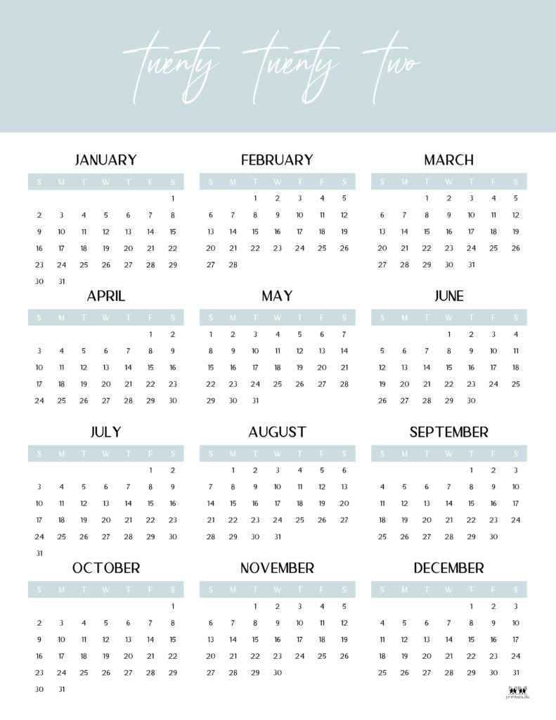 Printable 2022 Calendar-Calendar 11