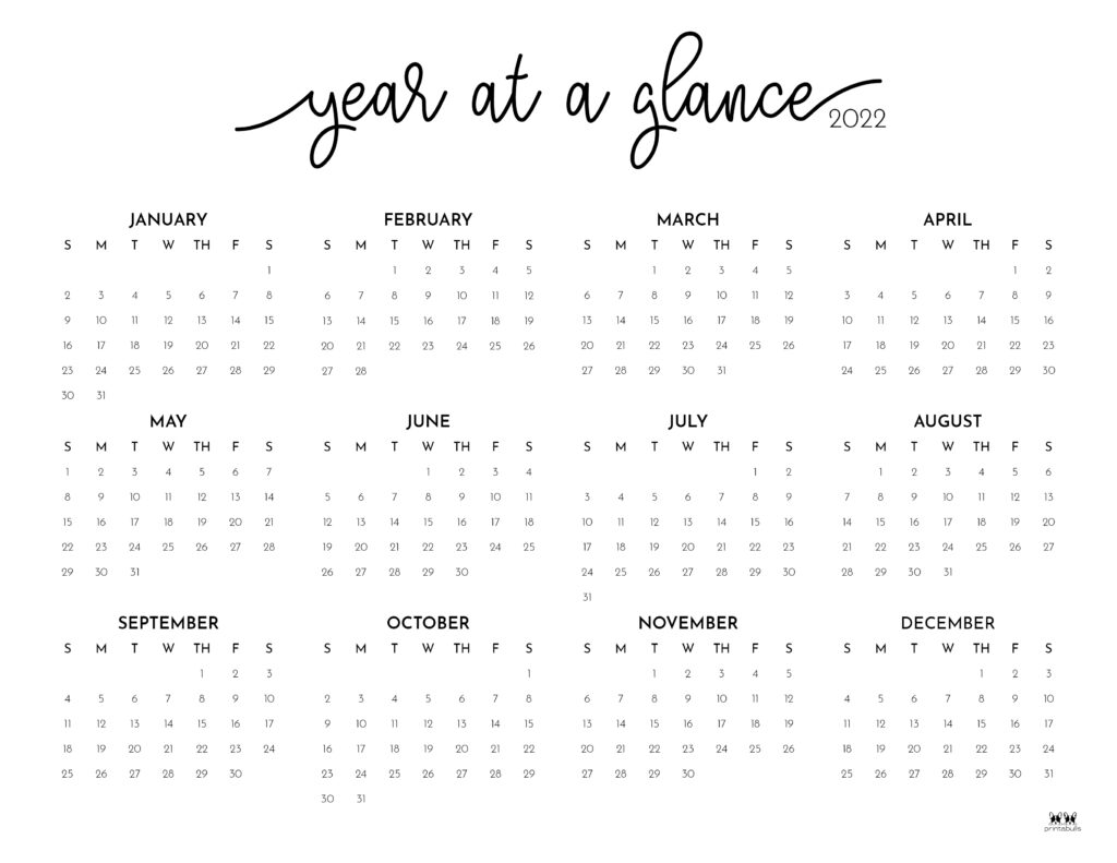 Printable 2022 Calendar-Calendar 2