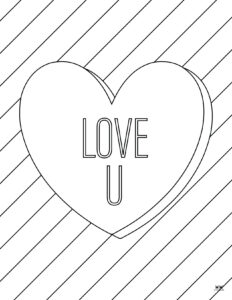 Love & I Love You Coloring Pages - FREE Printables | Printabulls