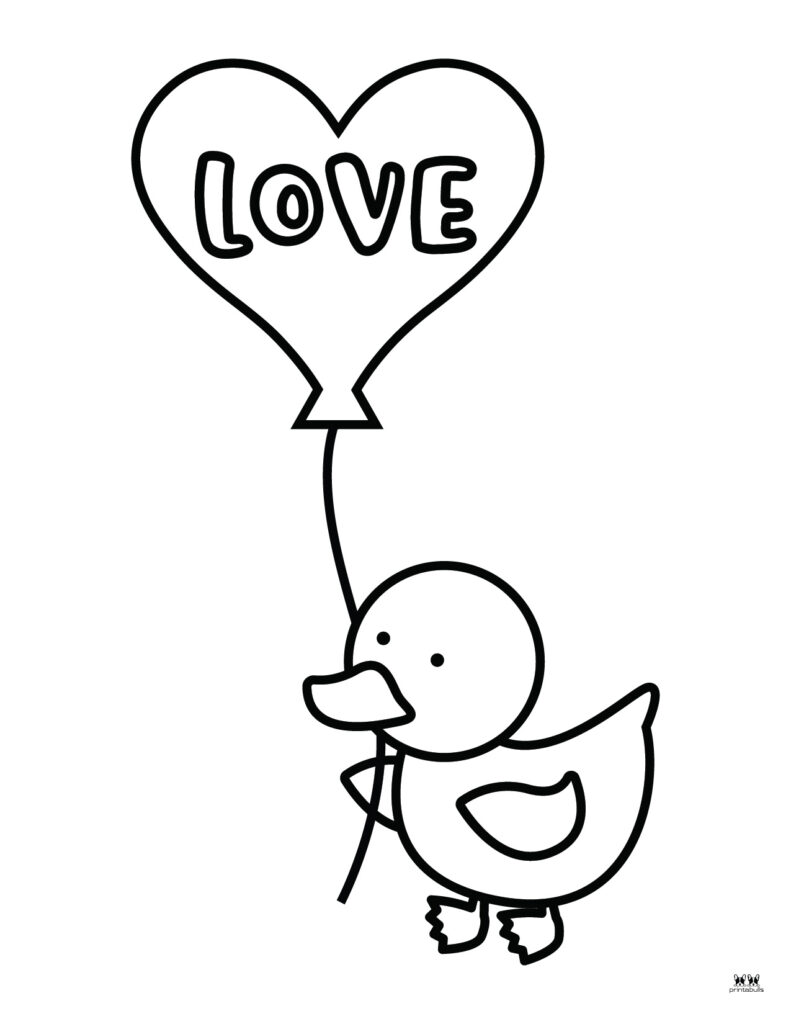 Printable Love Coloring Page-Page 17