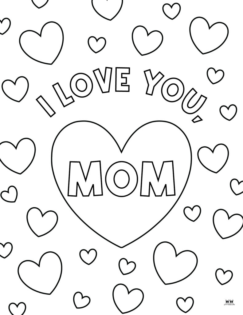 Printable Love Coloring Page-Page 19