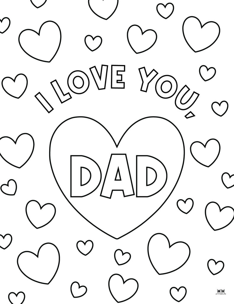 Printable Love Coloring Page-Page 20