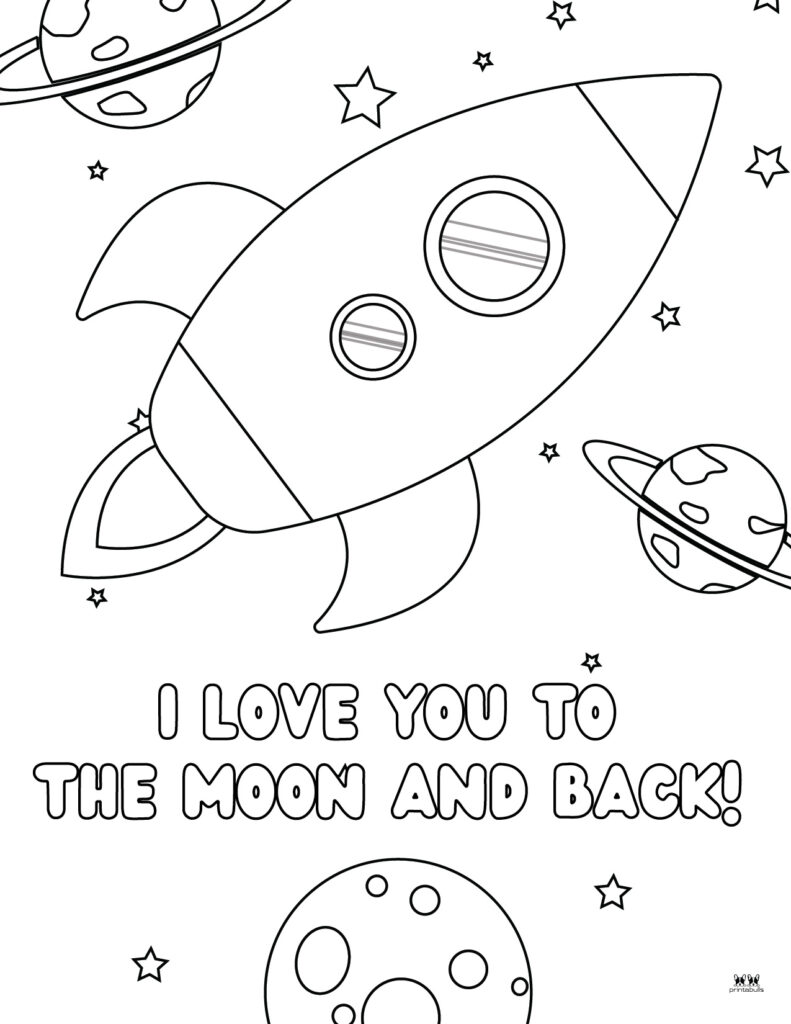 Printable Love Coloring Page-Page 5