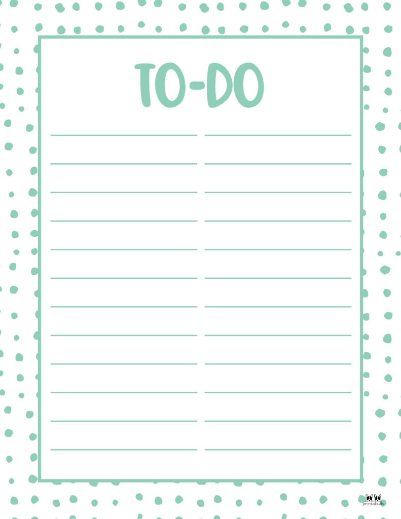 Printable To-Do List-List 11