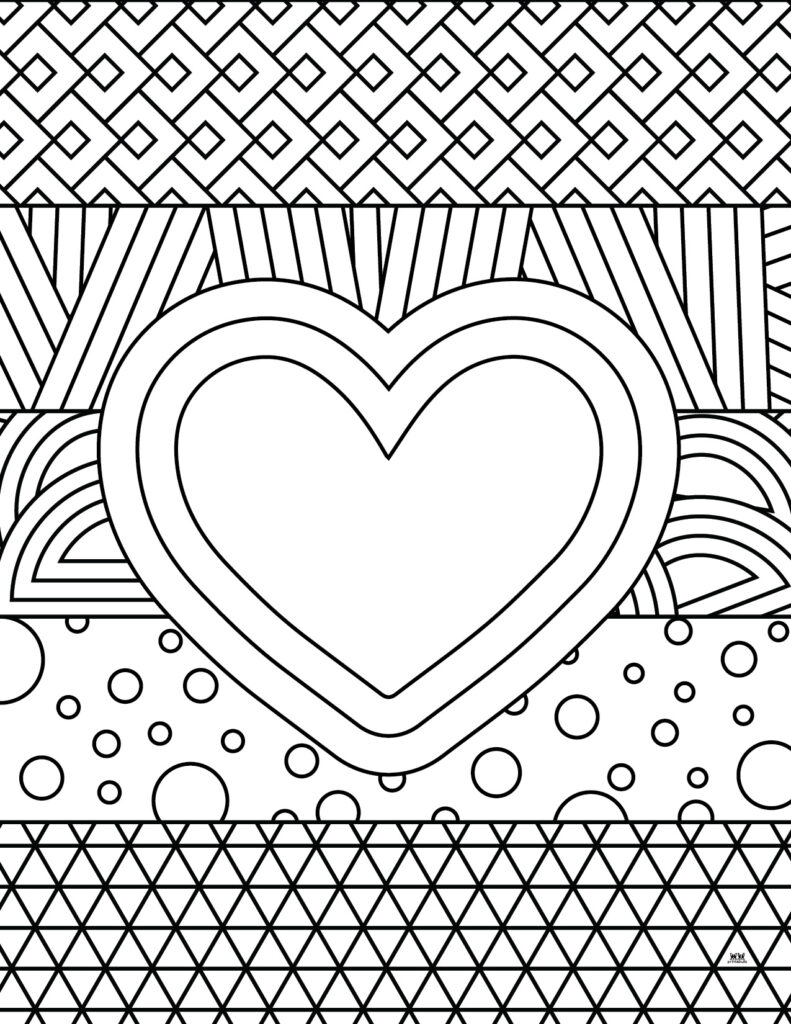 Printable Valentine_s Day Coloring Page-Page 13