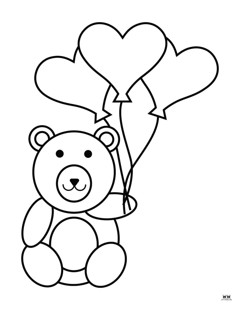 Printable Valentine_s Day Coloring Page-Page 14