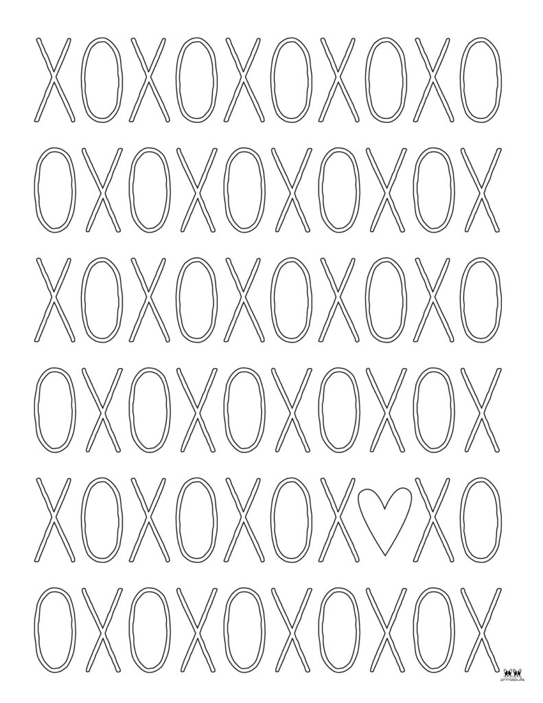Printable Valentine_s Day Coloring Page-Page 17