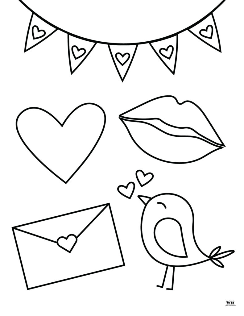Printable Valentine_s Day Coloring Page-Page 20