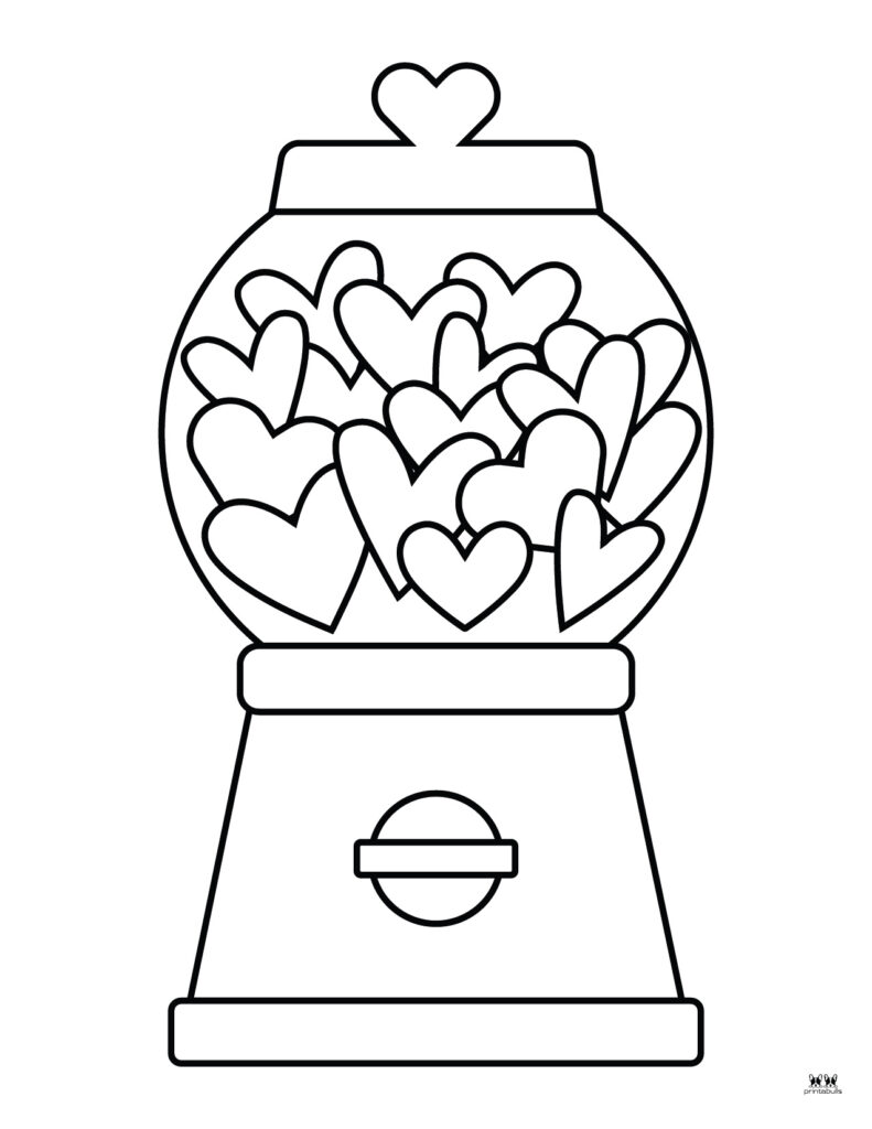 Printable Valentine_s Day Coloring Page-Page 22