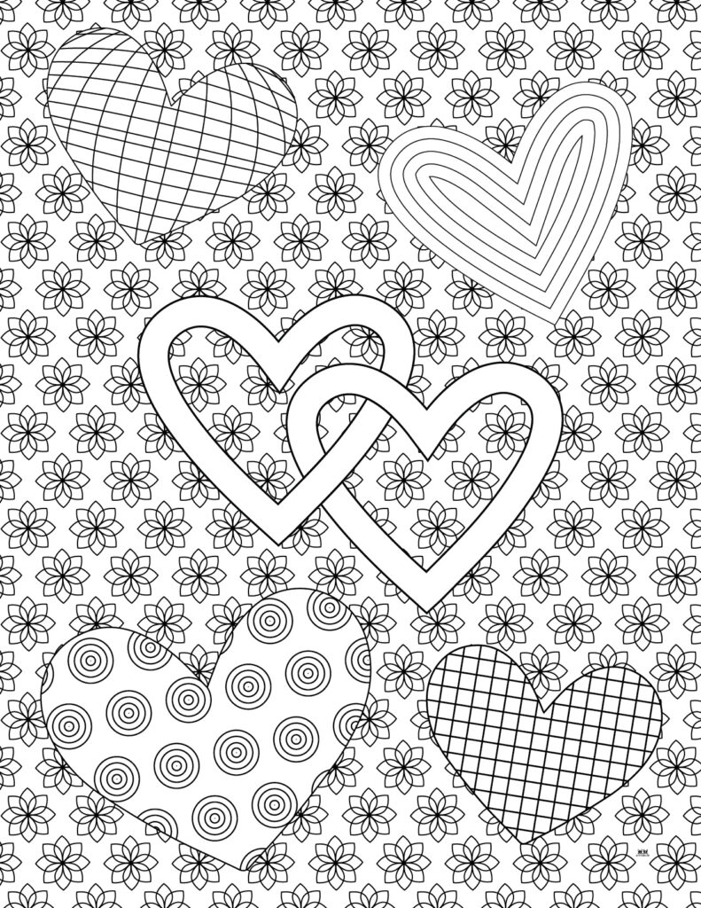 Printable Valentine_s Day Coloring Page-Page 26