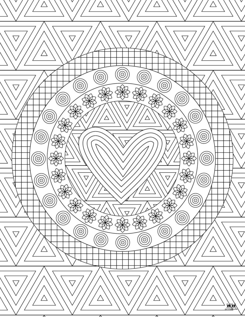 Printable Valentine_s Day Coloring Page-Page 27