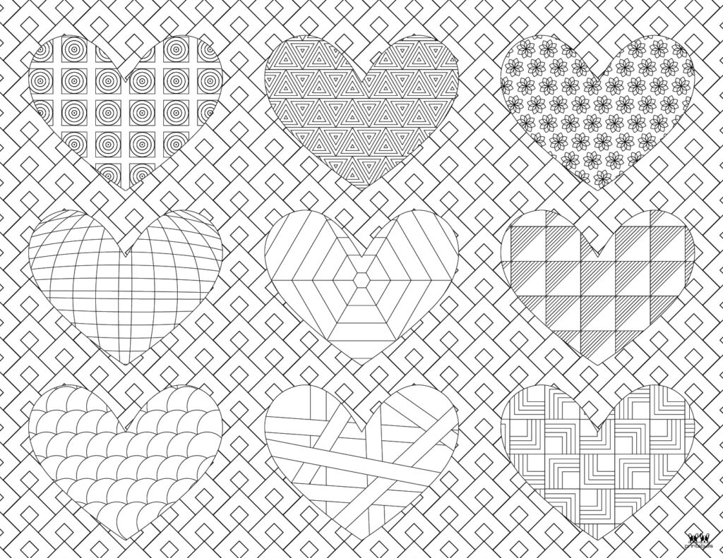 Printable Valentine_s Day Coloring Page-Page 28