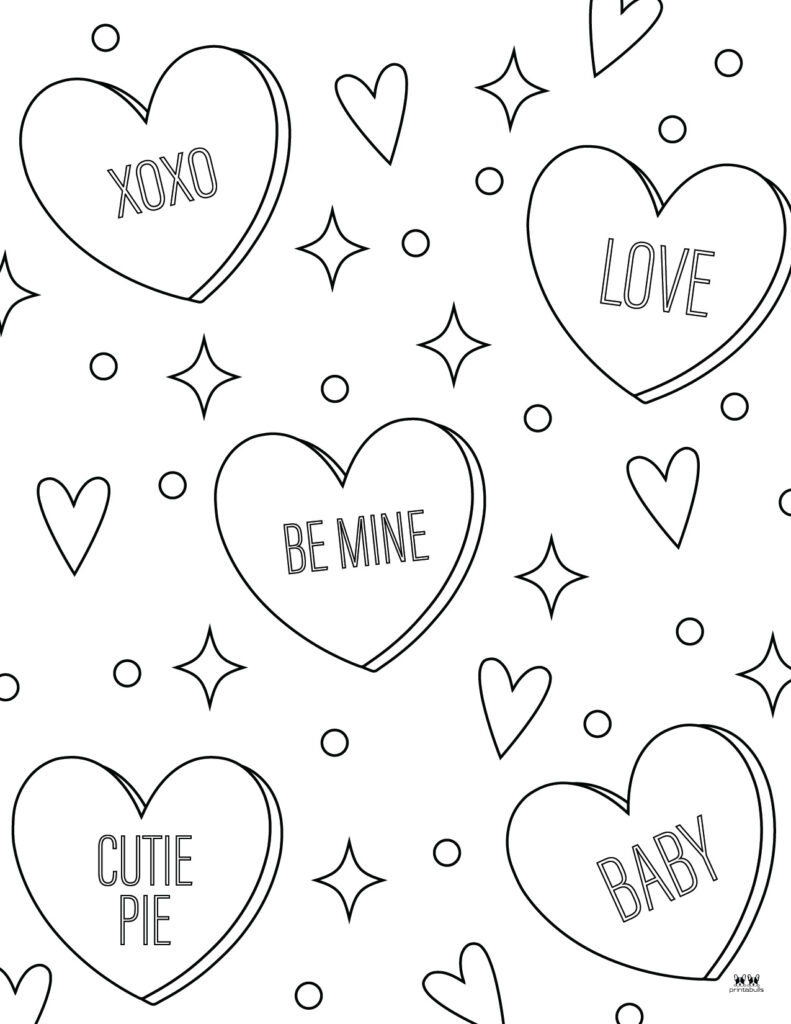 Preschool Valentine Coloring Pages Home Design Ideas