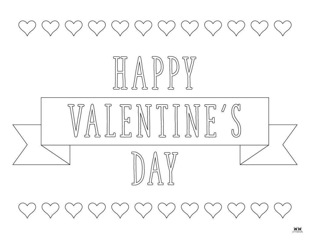 Printable Valentine_s Day Coloring Page-Page 5