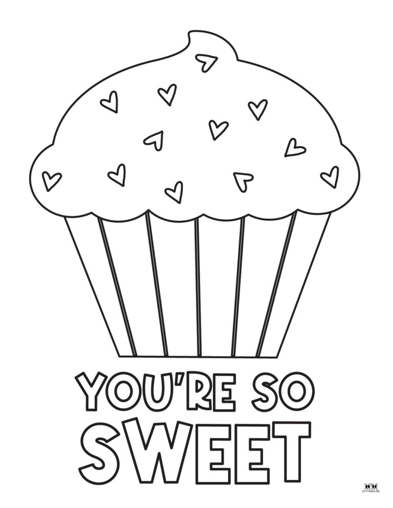 Valentine's Day Coloring Pages - 100 FREE Printables | Printabulls