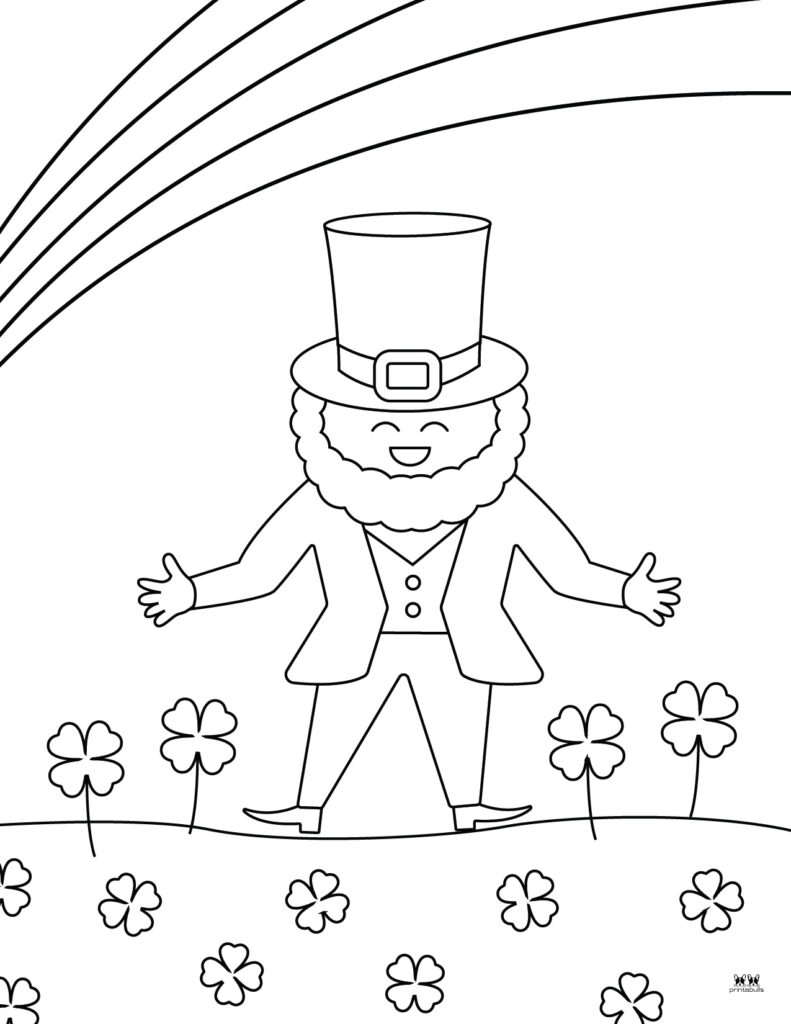 St Patrick_s Day Coloring Page-Page 1