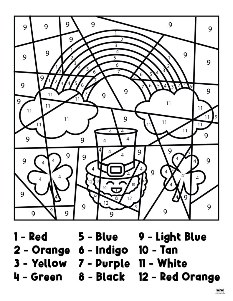 10 St. Patrick's Day Coloring Sheets FREE —